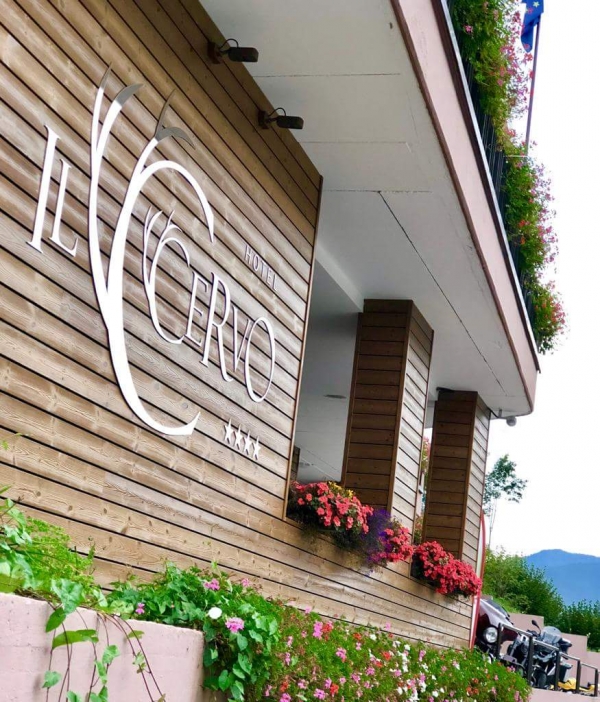 Rivestimento esterno in pino Thermowood Hotel Tarvisio